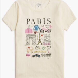 J.CREW COLLECTOR PARIS TEE